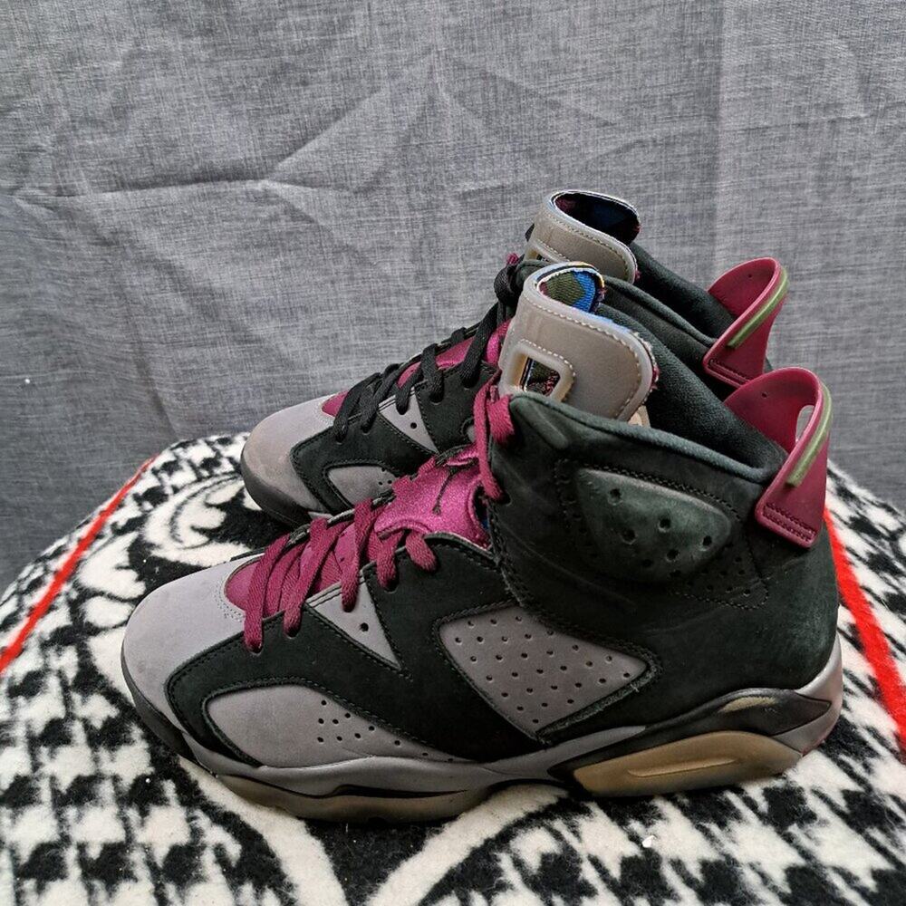 %Size 8.5 Nike Air Jordan 6 Retro Bordeaux Men AJ20